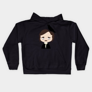 Edgar Allan Poe Kids Hoodie